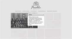 Desktop Screenshot of congresopuebla.gob.mx